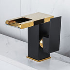 Contemporary Sink Faucet Solid Color Low Arc Bathroom Sink Faucet