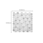 Mosaic tiles for peeling and sticking Modern style wallpaper with square shape