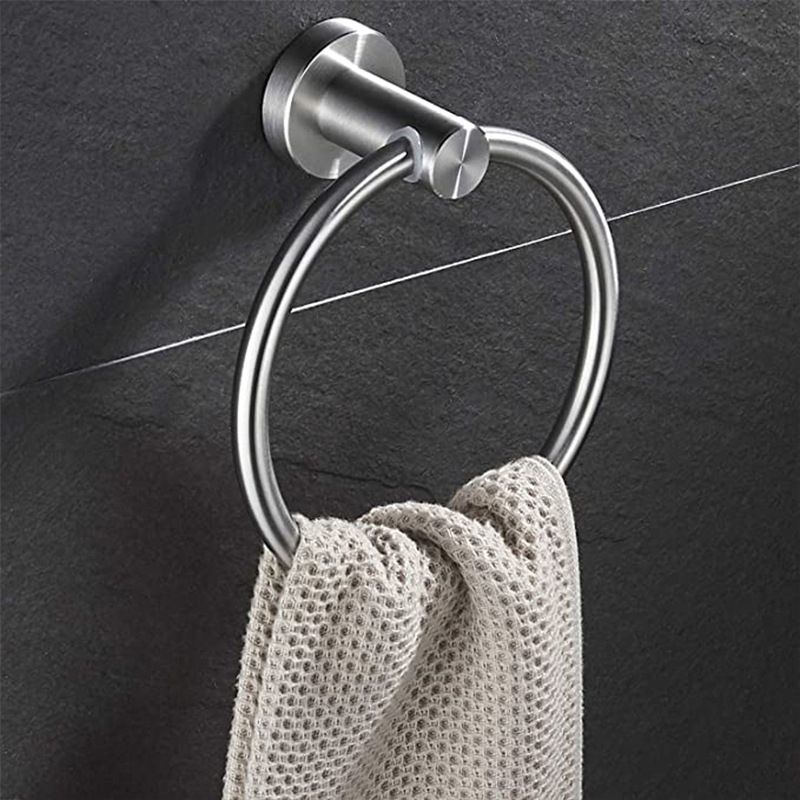 Traditional 2-piece bathroom hardware set towel ring/paper holder
