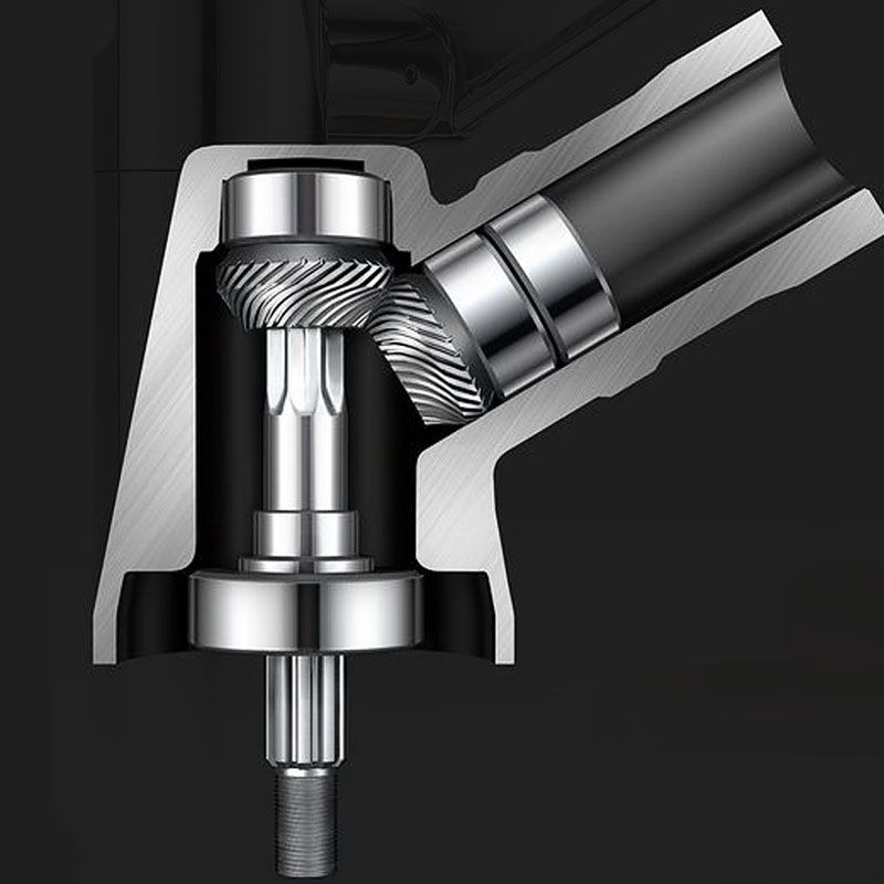 Glam Style Faucet Single Handle Basin Mixer with Waterfall Spout