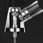 Glam Style Faucet Single Handle Basin Mixer with Waterfall Spout
