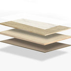 Classic Wood Laminate Flooring Water Resistant Click Laminate Flooring