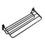 Modern Bathroom Accessories Set Towel Holder Black Soap Dish Bath Accessories Set