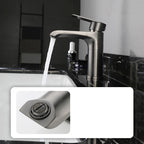 Single handle faucets Glam Style sink faucets for the bathroom