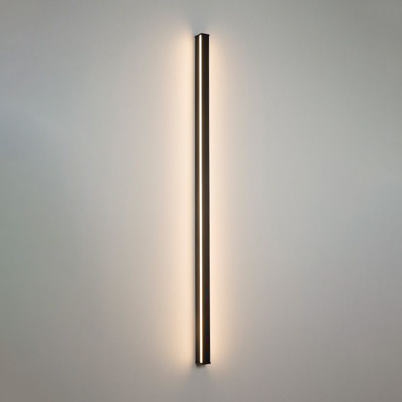 Minimalistic linear wall light LED atmospheric lighting