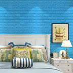 Industrial Wall Paneling Peel and Stick Wood Look Design Waterproof Foam Wall Paneling