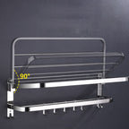 Modern Bathroom Set Stainless Steel Bathroom Shelf Bathroom Accessory Set