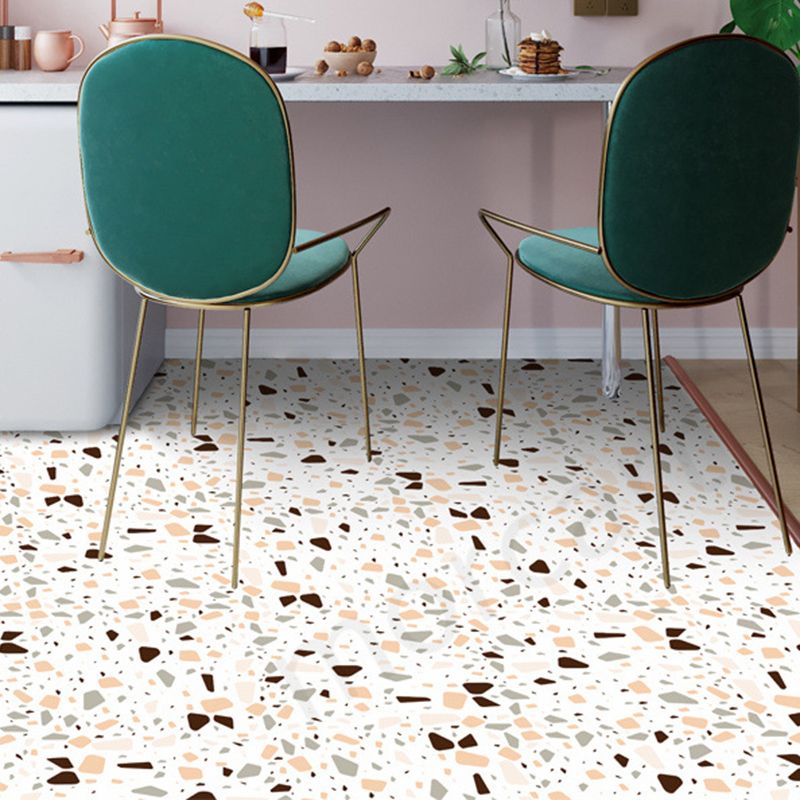 Multi-Tonal Style Vinyl Floor Peel and Stick Vinyl Floor