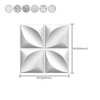Modern square wall panel Peel and stick texture pattern wall covering