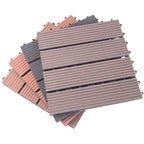 Classic square terrace tiles solid color composite tiles for outdoor use