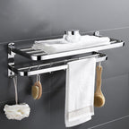 Contemporary Metal Bathroom Accessories Single Piece or as Set with Paper Holder