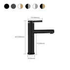 Lever handle faucet Glam Style with swivel spout for the bathroom