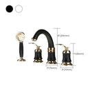 Modern Vessel Faucet Metal Lever Handles Low Arc Vessel Faucet for Home