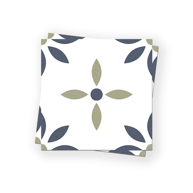 Square Peel & Stick Tile with Pattern Waterproof Tile for Home