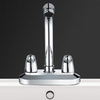 2-Handle Modern Vessel Sink Faucet Three-Way Bathroom Faucet