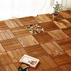 Pine Dark Laminate Floor Mold Resistant Laminate Plank Flooring