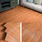 Peel and Stick Vinyl Floor Matte Vinyl with Wood Look