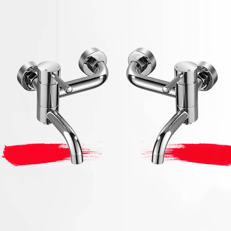 Popular Bathtub Faucet Swivel Spout Wall Mounted Bathtub Filler Trim