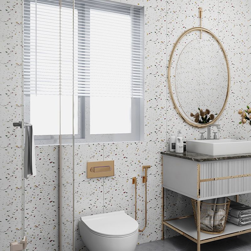 Modern single plate peel and stick waterproof back wall tile for the bathroom