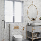 Modern single plate peel and stick waterproof back wall tile for the bathroom