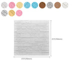 Plastic wall cladding contemporary peel and stick wall cladding