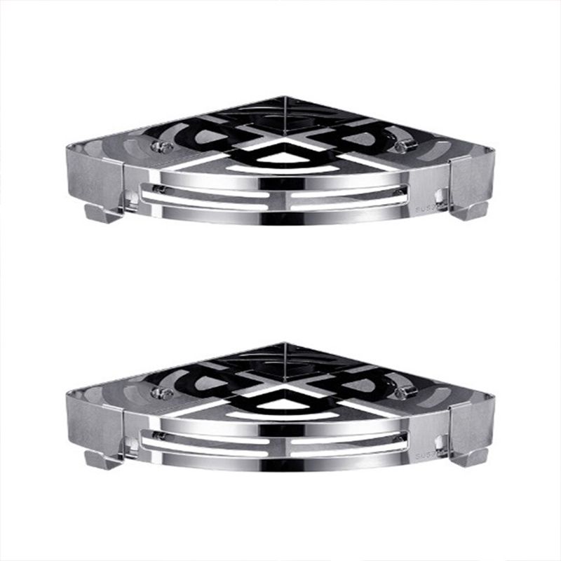Modern Bathroom Hardware Set Silver Bathroom Shelf Bathroom Hardware Set