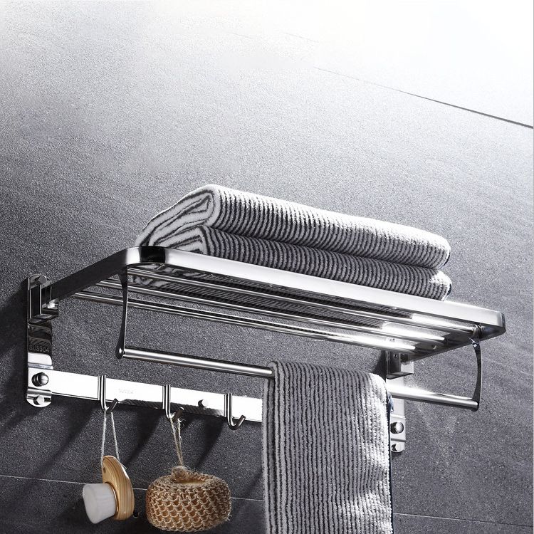 6-piece stainless steel modern bathroom accessories as a single item or as a set