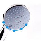 Modern Plastic Showerhead Wall Mounted Showerhead with Adjustable Spray Pattern