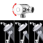 Contemporary Style Shower Head Metal Bathroom Shower Head with Hose