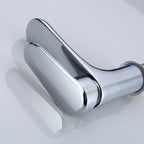 Modern Sink Faucet Monochrome Brass Sink Faucet for the Bathroom