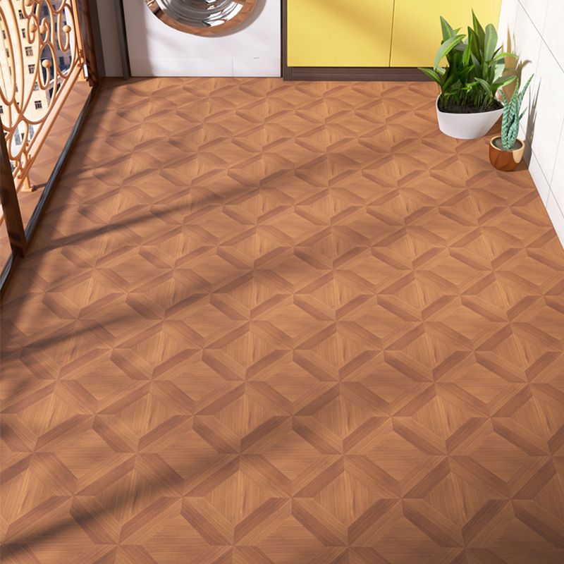 Fancy PVC Vinyl Flooring Peel and Stick Geometrically Printed Vinyl Plank Flooring