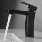 Square 1-Handle Basin Faucet 1 Hole Basin Faucet