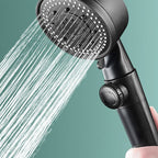 Modern Shower Head Plastic Wall Mounted Shower Head with Adjustable Spray Pattern