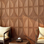 Contemporary Wall Plank 3D Brick Wall Panels Waterproof Set of 10