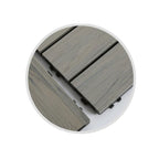 Square Click Paver Tiles Striped Pattern Tiles