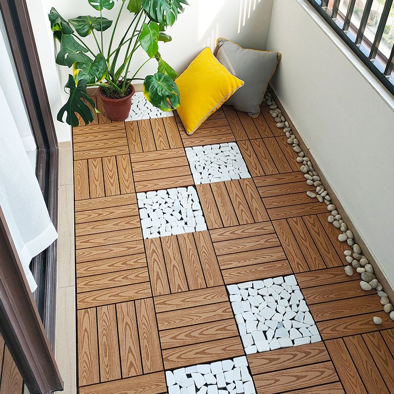 Traditional Floor Tiles Waterproof Click-Lock Wooden Floors