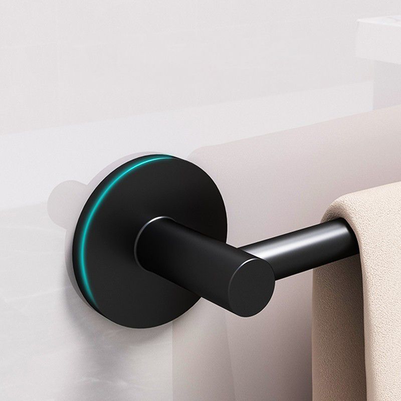 Aluminum Bathroom Hardware Set Black Bathroom Accessories Kit Towel Holder