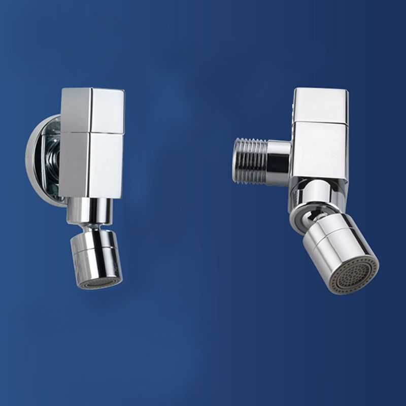 Industrial Wall Mounted Bathroom Faucet Handle Solid Brass Fitting