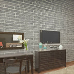 Farmhouse Wall Panel 3D Brick Bedroom and Living Room Wall Panels Set of 2