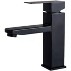 Basic Centered Sink Faucet Monochrome Faucet Sink Bathroom Faucet