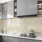 Modern Peel and Stick Tile PVC Rectangular 10 Pack Peel & Stick Field Tile for the Kitchen