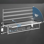 Modern Bathroom Set Stainless Steel Bathroom Shelf Paper Holder Bathroom Accessory Set