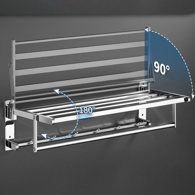 Modern Bathroom Set Stainless Steel Bathroom Shelf Paper Holder Bathroom Accessory Set