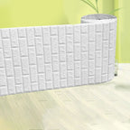 Modern Pearl Wainscoting Waterproof PVC Wall Access Panel Peel and Stick Wall Tile