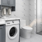 Modern single plate peel and stick waterproof back wall tile for the bathroom