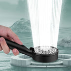 Modern Round Hand Shower Medium Flow 5 Spray Wall Mount Hand Shower
