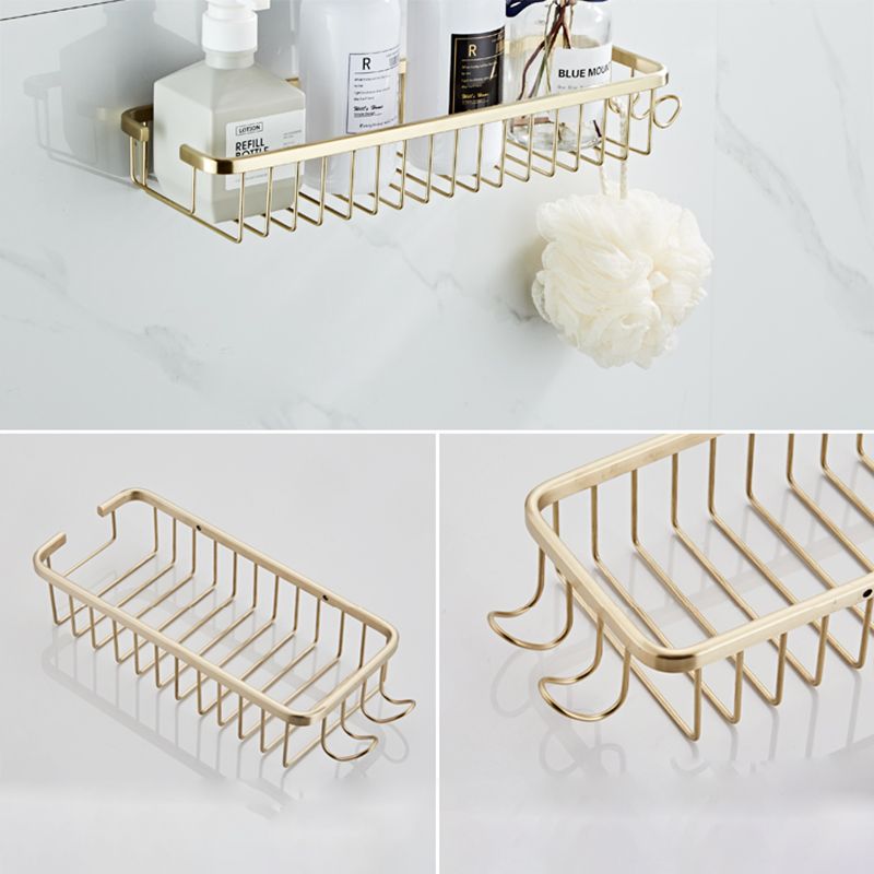 Traditional Brushed Brass Bathroom Accessories As Individual Piece Or In Set made of Metal