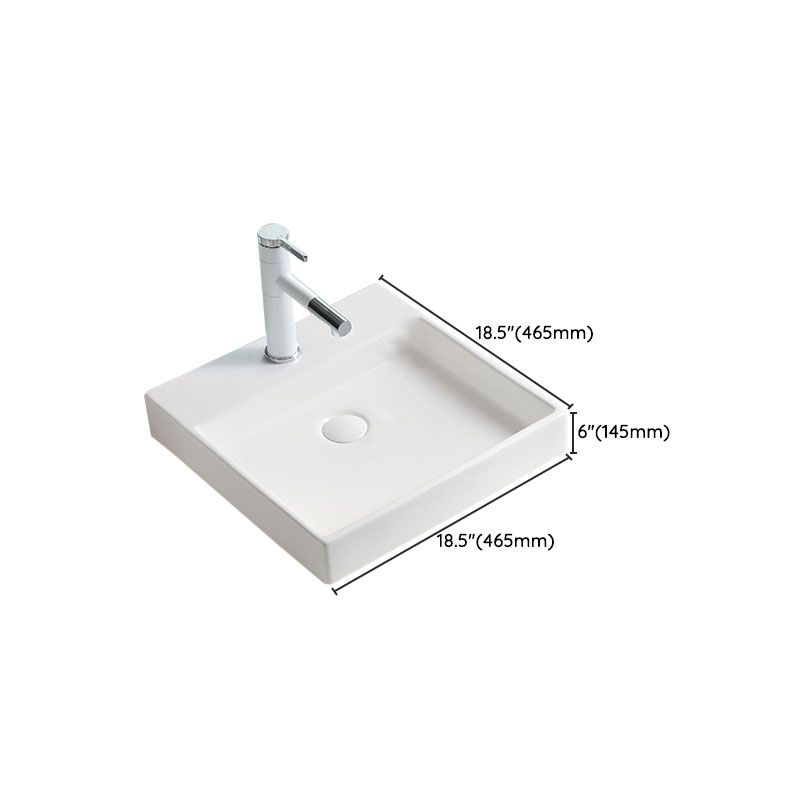 Porcelain Washbasin Modern Simple Wash Bowl Bathroom Sink