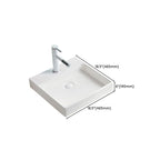 Porcelain Washbasin Modern Simple Wash Bowl Bathroom Sink