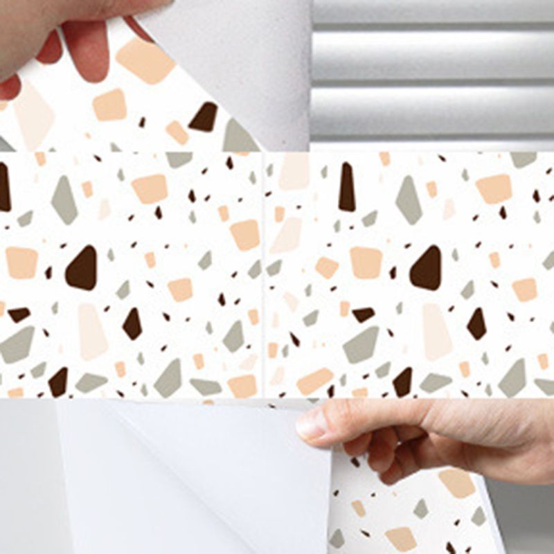 Multi-Tonal Style Vinyl Floor Peel and Stick Vinyl Floor